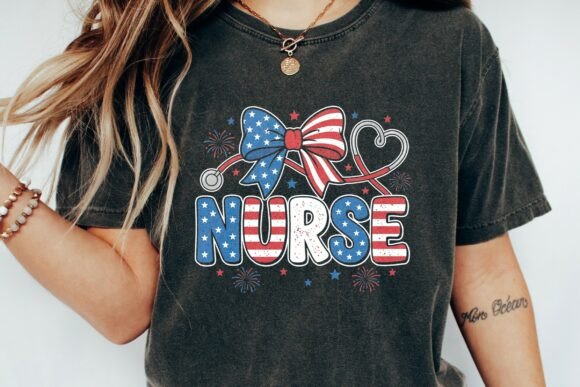 Celebrate Pride and Profession with Patriotic Nurse Stethoscope 4Th July