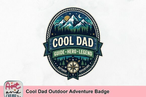 Celebrate the Outdoors with the Cool Dad Adventure Badge