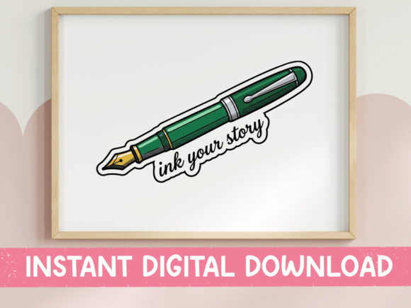 Ink Your Story Green Fountain Pen: A Designer's Guide
