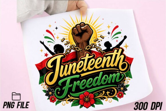 Juneteenth Freedom Black History PNG: More Than a Design File