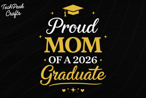 Proud Mom 2026 Graduate Shirt PNG: A Design Asset for Meaningful Celebrations